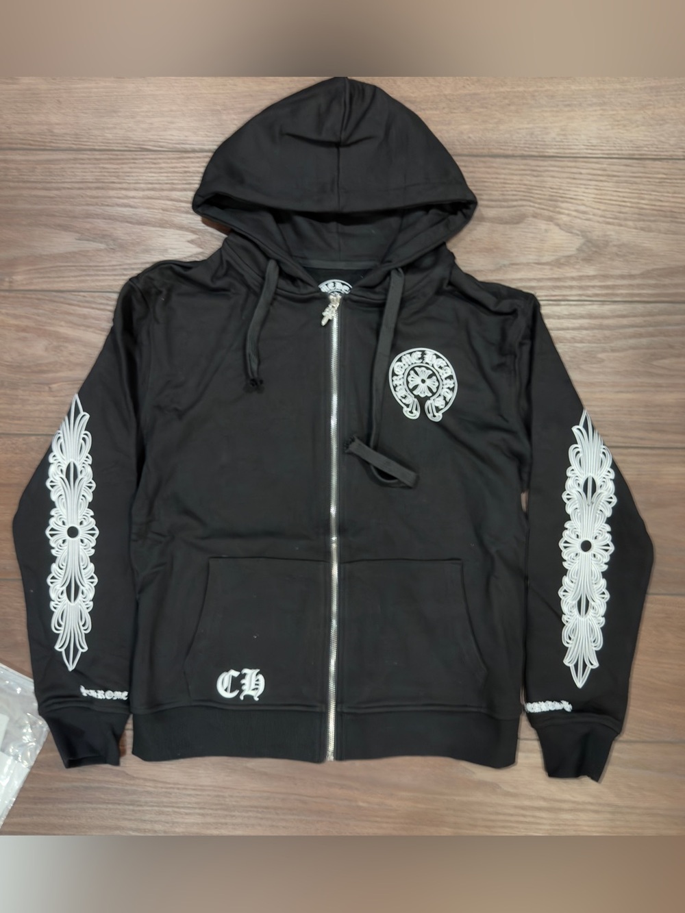 Chrome Hearts hoodie zip up